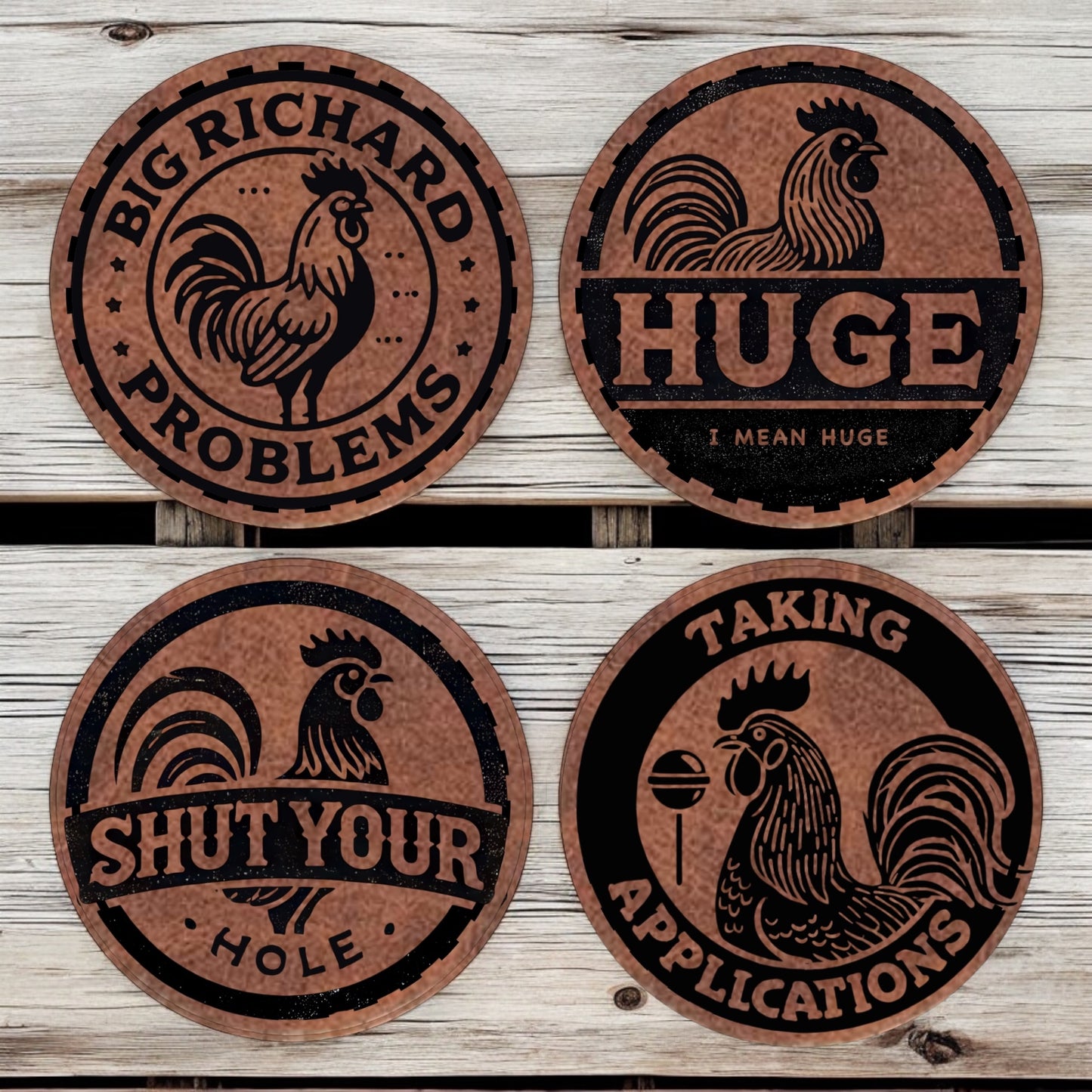 LIMITED EDITION Space Saving Interchangeable Patch Richard Hat