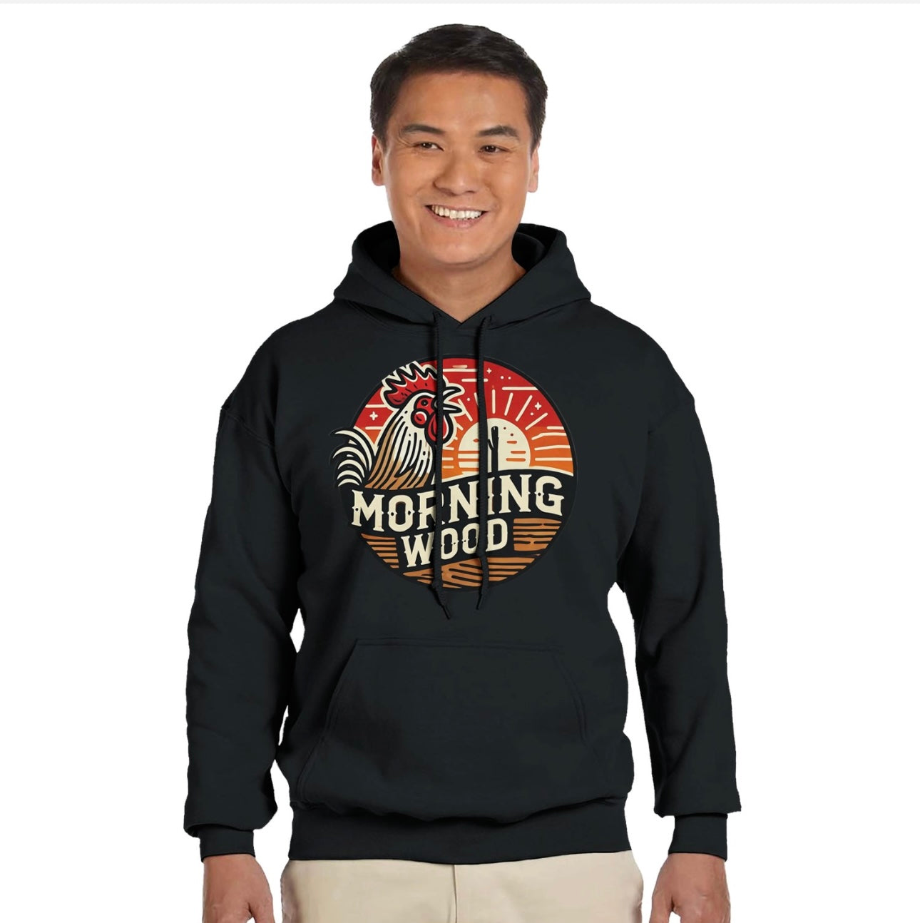 Morning Wood Classic Unisex Pullover Hoodie