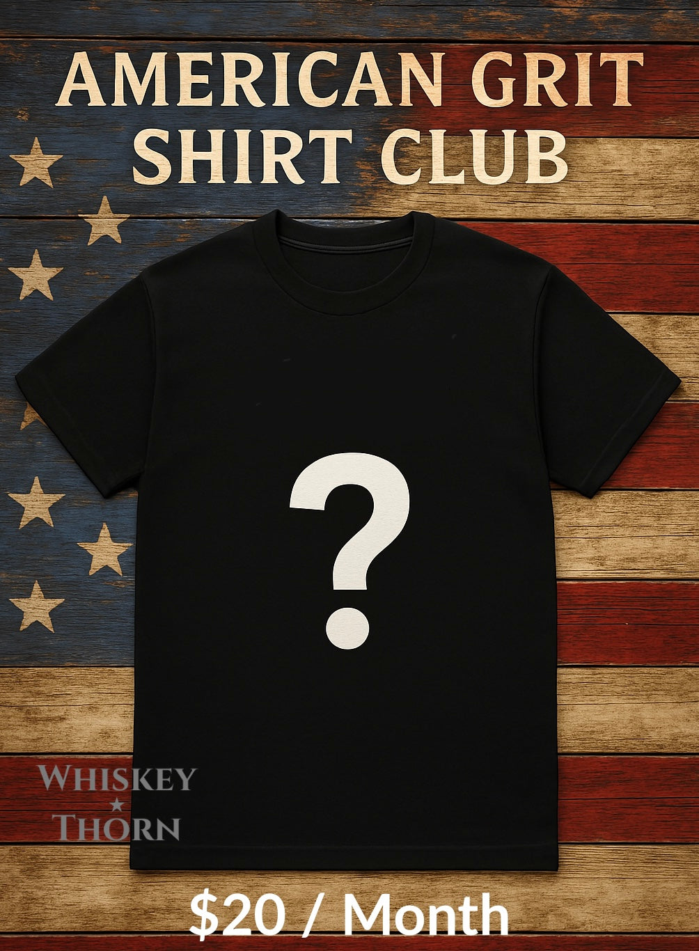 American Grit Shirt Club – Monthly Subscription