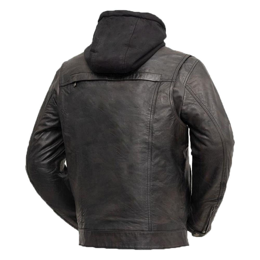 Combo - Men's Leather Motorcycle Jacket