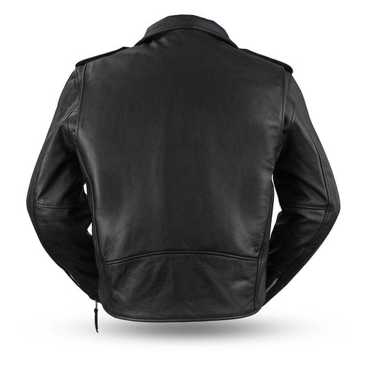 Superstar - Men's Leather Motorcycle Jacket