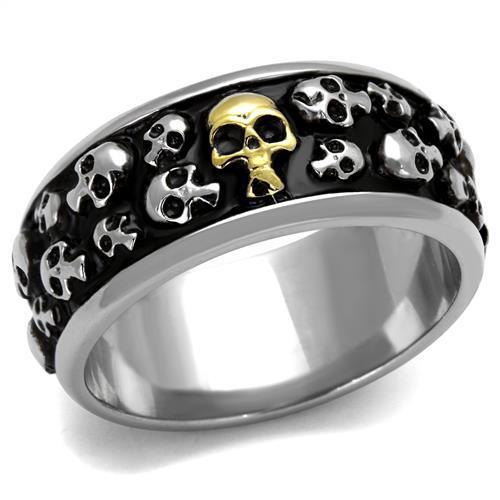 Men Stainless Steel No Stone Rings TK2235