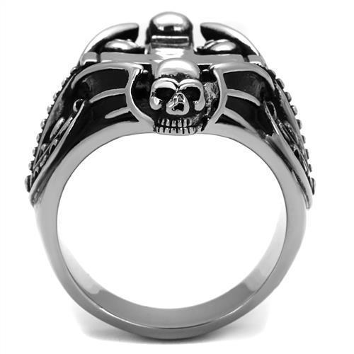 Men Stainless Steel Epoxy Rings TK2506