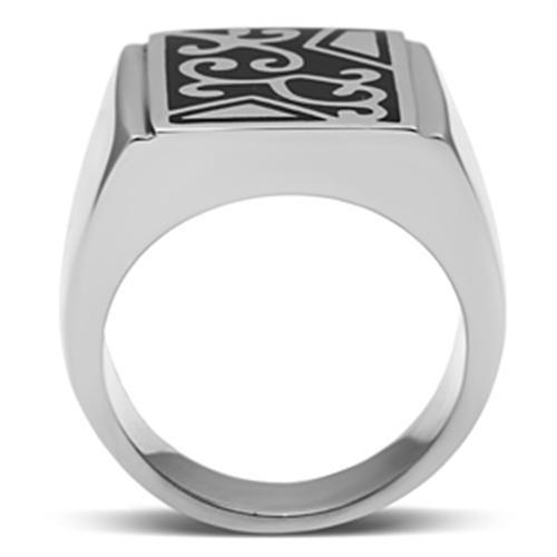 Men Stainless Steel No Stone Rings TK384