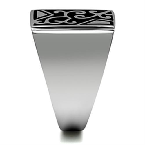 Men Stainless Steel No Stone Rings TK384