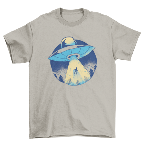 Alien abduction t-shirt