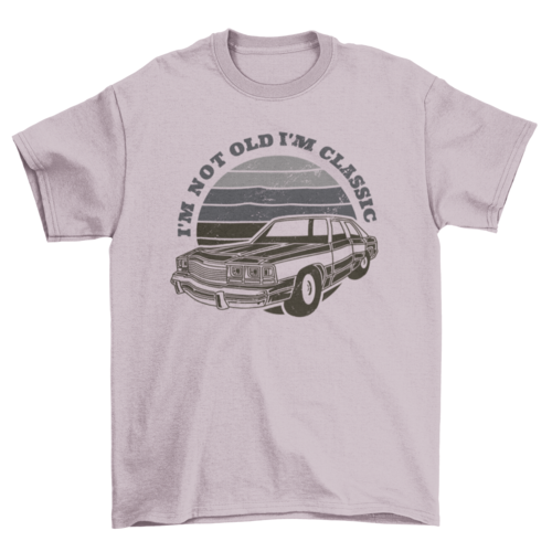 Vintage car transport t-shirt