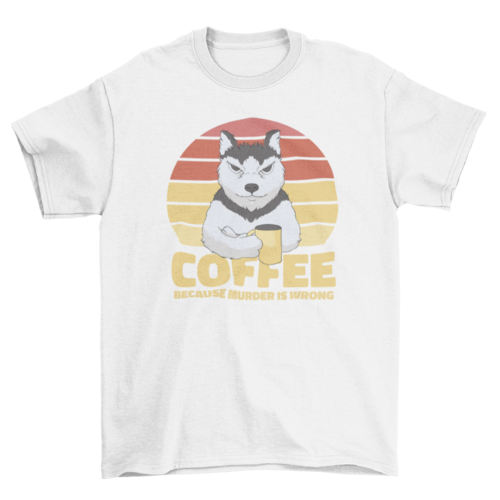 Coffee and Murder T-shirt