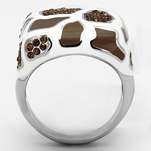 Stainless Steel Ring animal print