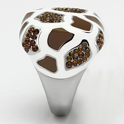 Stainless Steel Ring animal print